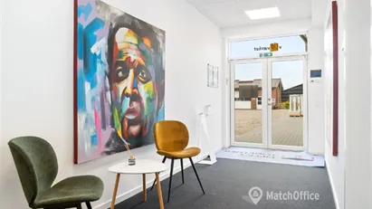 Stort kontor i kontorfællesskab Stort kontor i kontorfællesskab